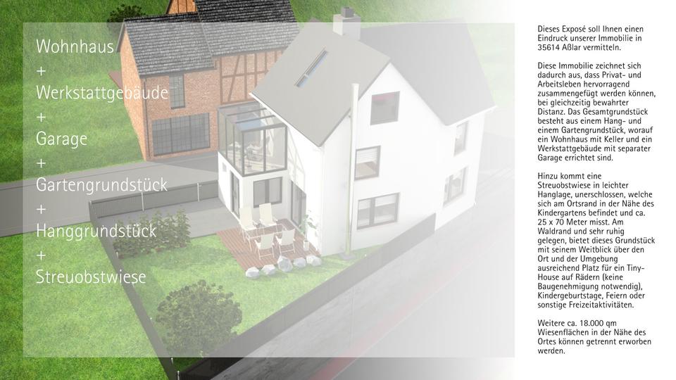 Bauernhaus, Landhaus Aßlar - 7 Zimmer, 142 m&sup2;, 250.000&euro; | Angebot:9302281