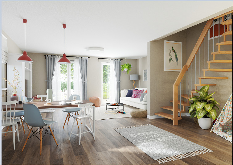 Doppelhaushälfte Münzenberg - 4 Zimmer, 115 m&sup2;, 399.000&euro; | Angebot:25691972