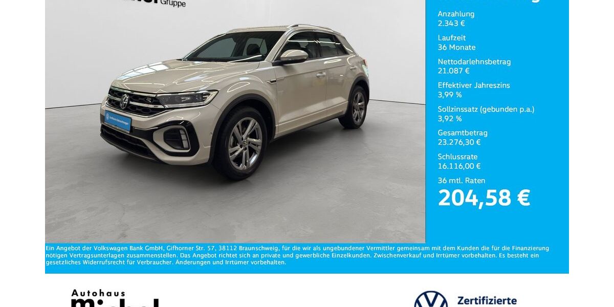 VW T-Roc 20.500 km 22.930 &euro; Gießen 35394