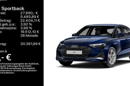 Audi A3 9.359 km 27.890 &euro; Bad Nauheim 61231