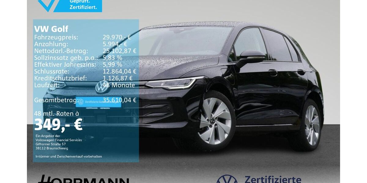 VW Golf 3.507 km 29.970 &euro; Herborn 35745