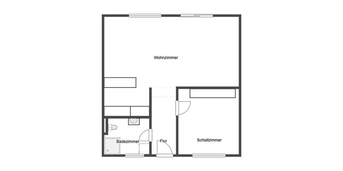 Etagenwohnung Haiger - 2 Zimmer, 63 m&sup2;, 150.000&euro; | Angebot:26879861
