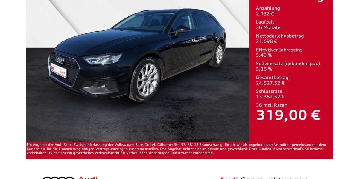 Audi A4 50.550 km 23.430 &euro; Giessen 35394