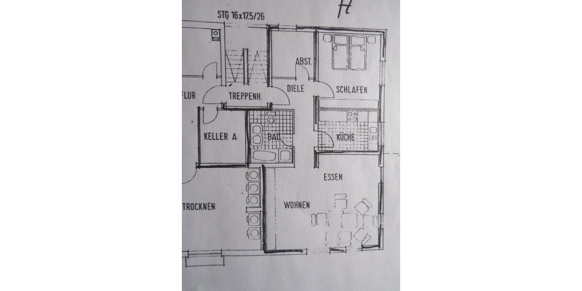 Erdgeschoßwohnung Waldsolms - 5 Zimmer, 65 m&sup2;, 178.000&euro; | Angebot:25284218