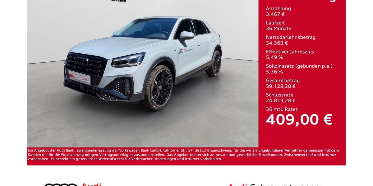 Audi Q2 18.000 km 36.830 &euro; Giessen 35394