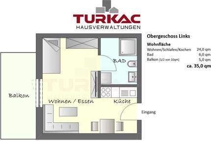 Wohnung Hüttenberg - 1 Zimmer, 35 m&sup2;, 675&euro; | Angebot:26196692