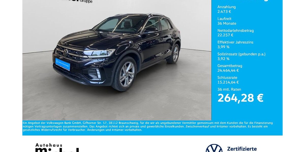VW T-Roc 29.250 km 24.230 &euro; Gießen 35394
