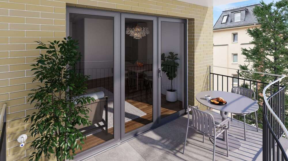 Etagenwohnung Bad Nauheim - 2 Zimmer, 58 m&sup2;, 445.000&euro; | Angebot:25337582