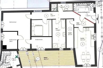 Wohnung Rabenau - 4 Zimmer, 125 m&sup2;, 950&euro; | Angebot:26196697