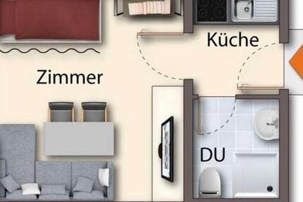 Wohnung Linden - 1 Zimmer, 15 m&sup2;, 620&euro; | Angebot:25272802