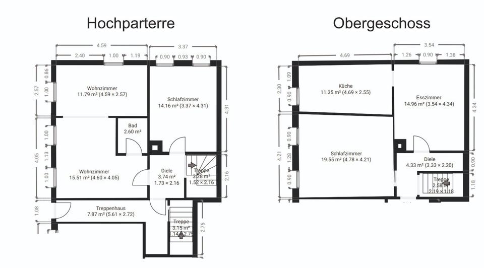 Maisonettenwohnung Ober-Mörlen Mörlen - 4 Zimmer, 103 m&sup2;, 1.000&euro; | Angebot:26026674