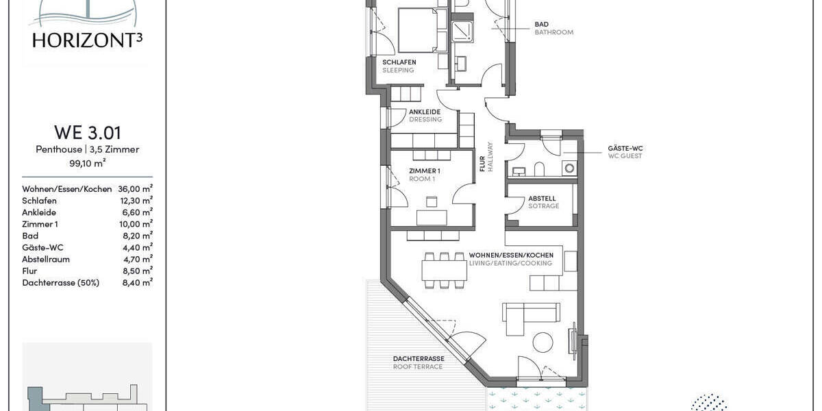 Etagenwohnung Ober-Mörlen Mörlen - 3 Zimmer, 99 m&sup2;, 525.000&euro; | Angebot:26165295