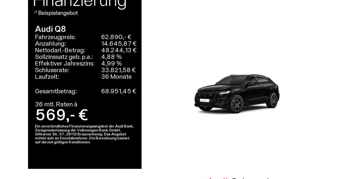Audi Q8 79.243 km 62.480 &euro; Bad Nauheim 61231