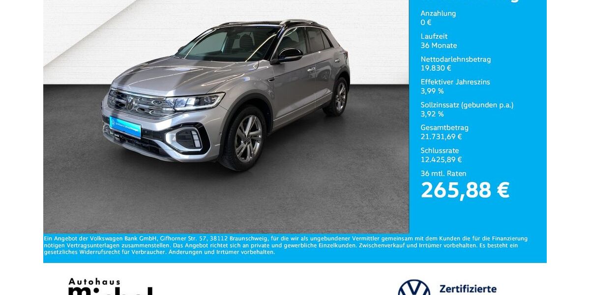 VW T-Roc 86.650 km 19.830 &euro; Gießen 35394