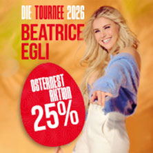 Generalprobe - BEATRICE EGLI: Tanzen - Lachen - Leben | Die Tournee! 19.09.2026 Buderus Arena Wetzlar