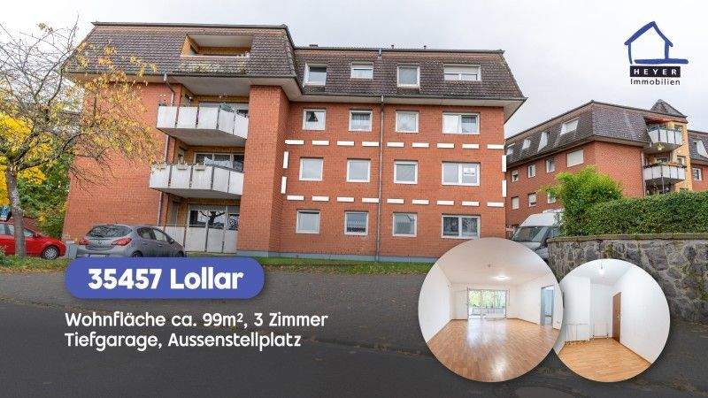 Etagenwohnung Lollar Ruttershausen - 3 Zimmer, 99 m&sup2;, 285.000&euro; | Angebot:25726218