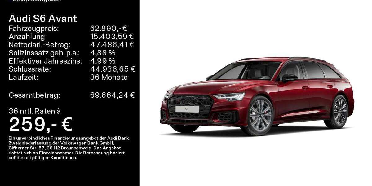 Audi S6 26.131 km 62.890 &euro; Bad Nauheim 61231