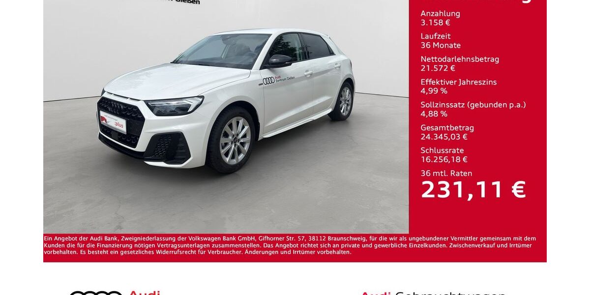 Audi A1 11.000 km 24.730 &euro; Giessen 35394