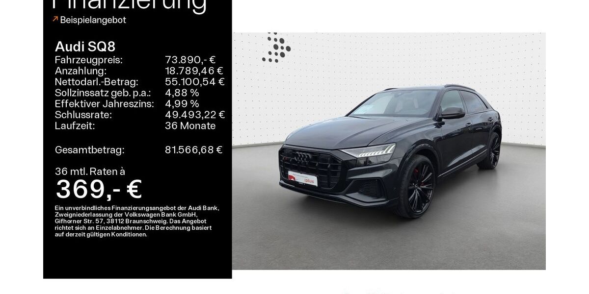 Audi SQ8 82.514 km 72.890 &euro; Bad Nauheim 61231
