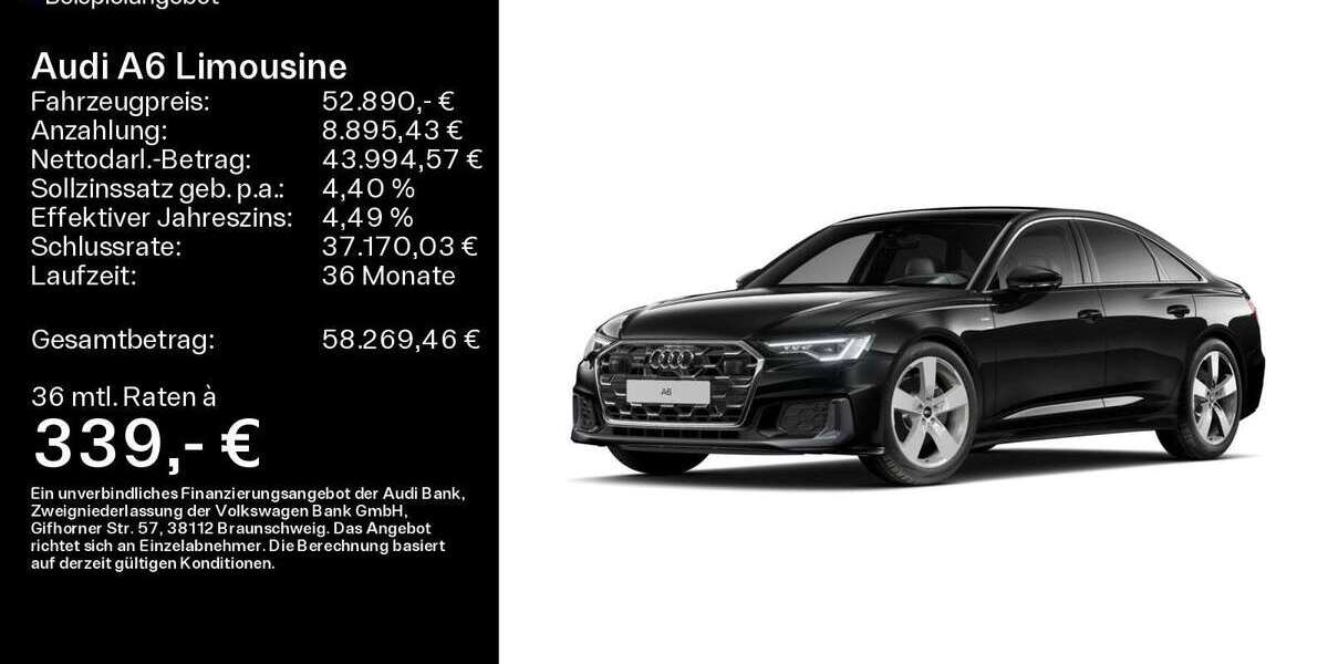 Audi A6 34.219 km 52.890 &euro; Bad Nauheim 61231