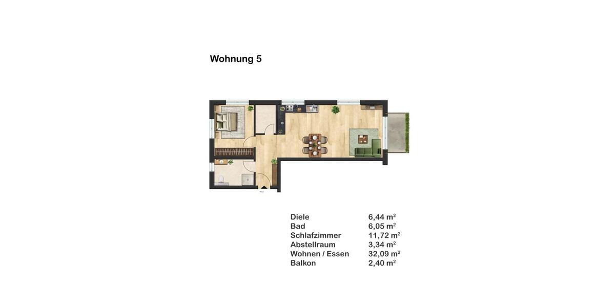 Etagenwohnung Münzenberg - 2 Zimmer, 60 m&sup2;, 900&euro; | Angebot:25086644