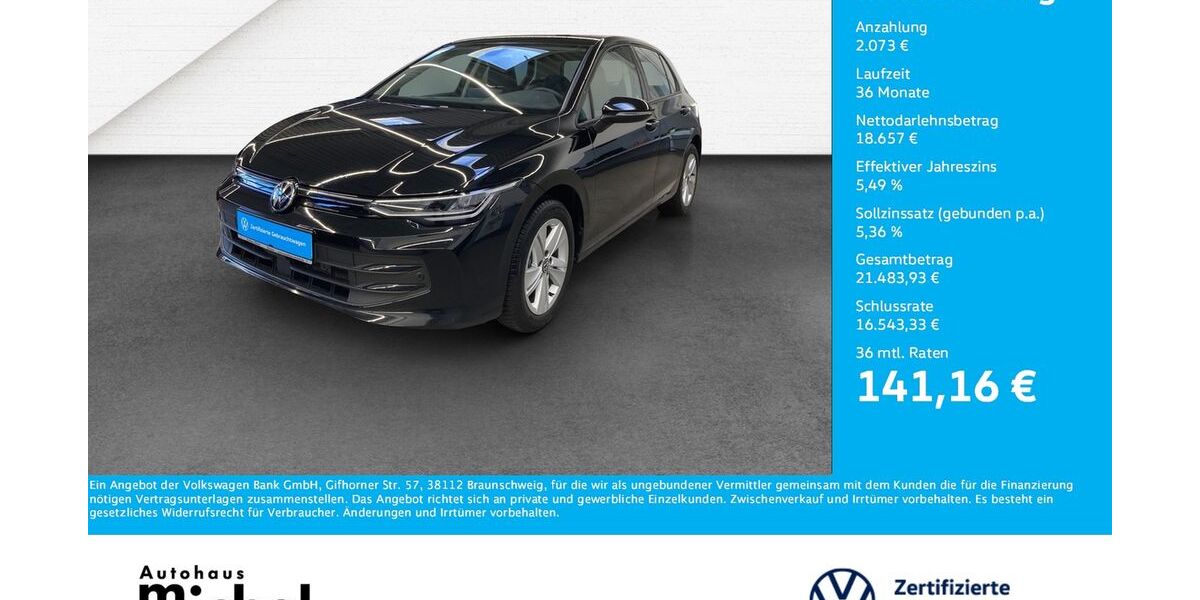 VW Golf 34.900 km 20.730 &euro; Gießen 35394