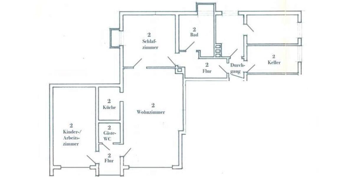 Erdgeschoßwohnung Gladenbach - 3 Zimmer, 89 m&sup2;, 197.650&euro; | Angebot:26012854