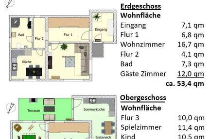 Haus Wetzlar Naunheim - 3 Zimmer, 123 m&sup2;, 220.000&euro; | Angebot:20928609