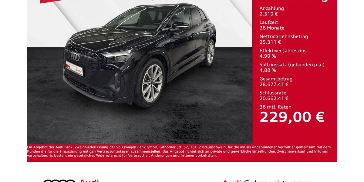 Audi Q4 e-tron 98.000 km 26.830 &euro; Giessen 35394