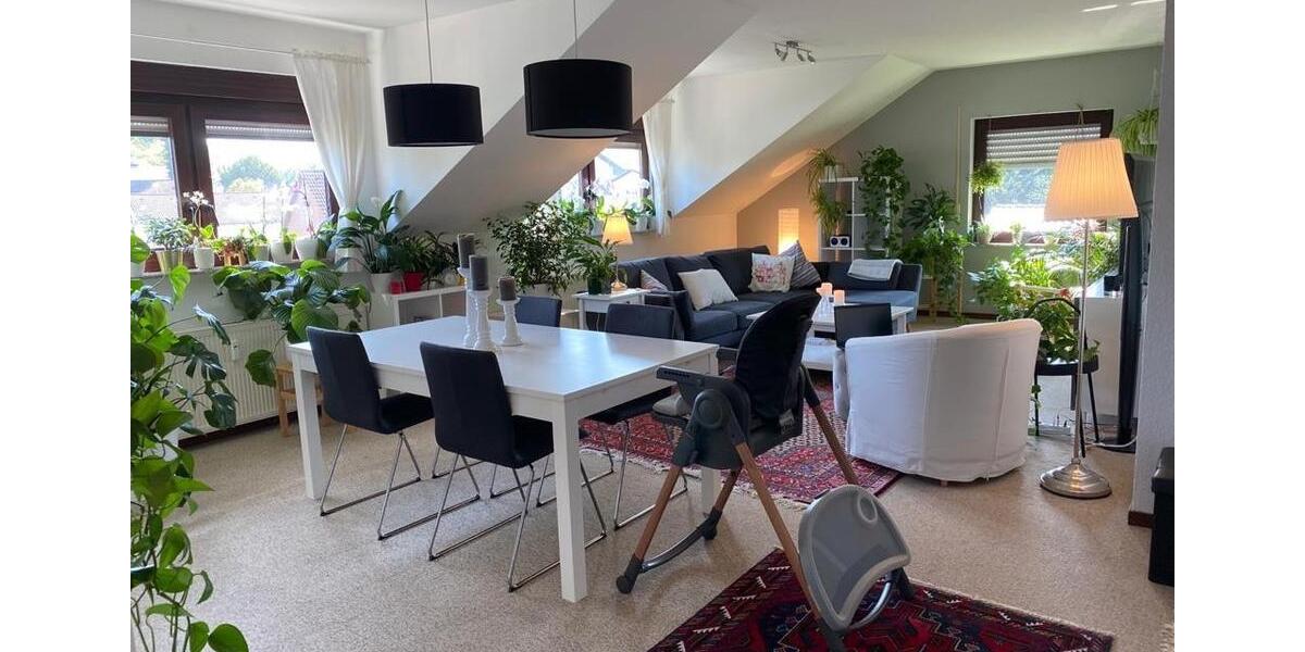 Dachgeschoßwohnung Fernwald - 4 Zimmer, 108 m&sup2;, 800&euro; | Angebot:25924914