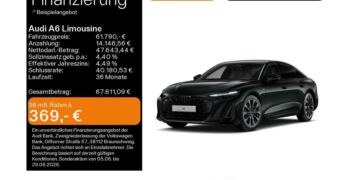 Audi A6 28.843 km 61.180 &euro; Bad Nauheim 61231