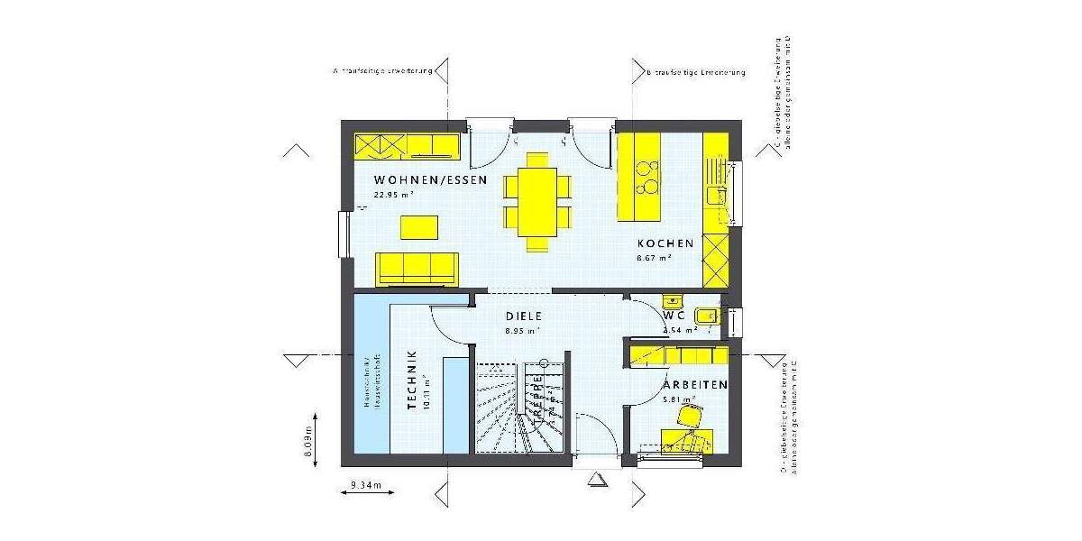 Einfamilienhaus Neu-Anspach Hausen - 6 Zimmer, 125 m&sup2;, 1.059.965&euro; | Angebot:25737543
