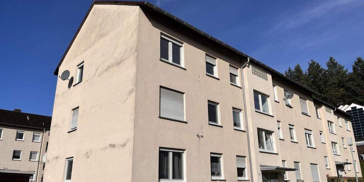 Etagenwohnung Herborn Seelbach - 3 Zimmer, 64 m&sup2;, 125.000&euro; | Angebot:25667784