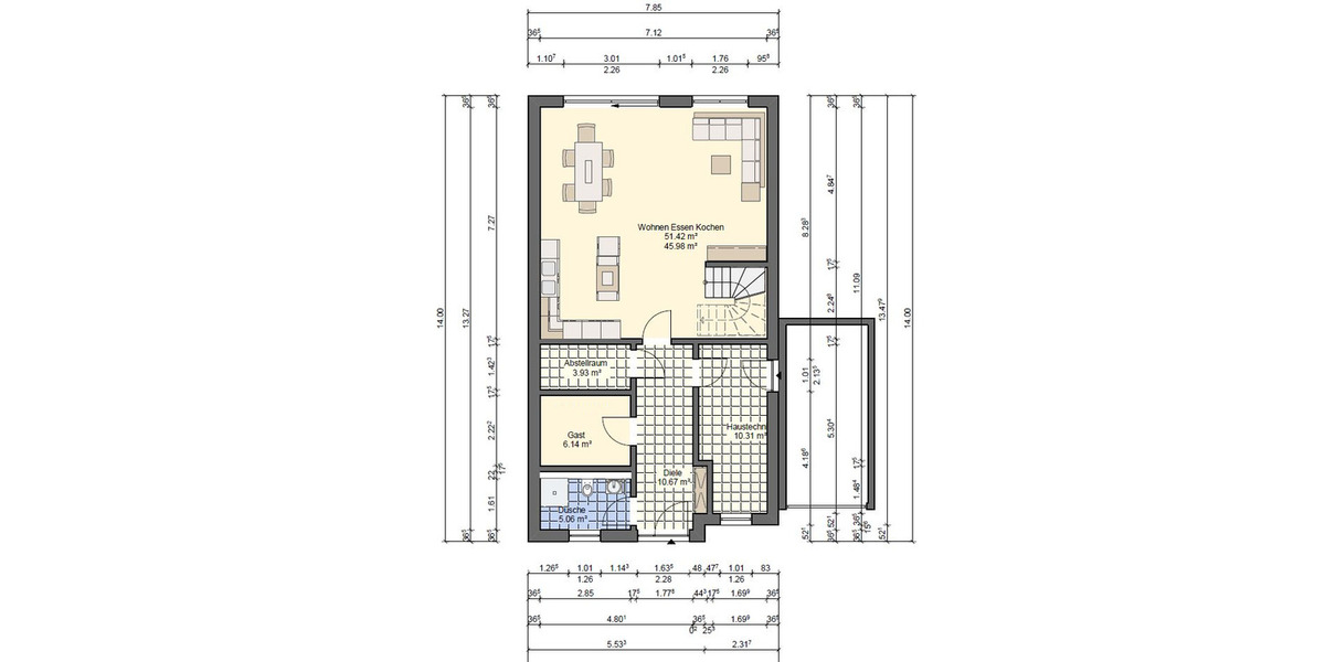 Doppelhaushälfte Bad Nauheim - 6 Zimmer, 208 m&sup2;, 959.000&euro; | Angebot:25691947