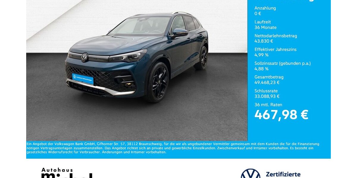 VW Tiguan 9.900 km 43.830 &euro; Gießen 35394