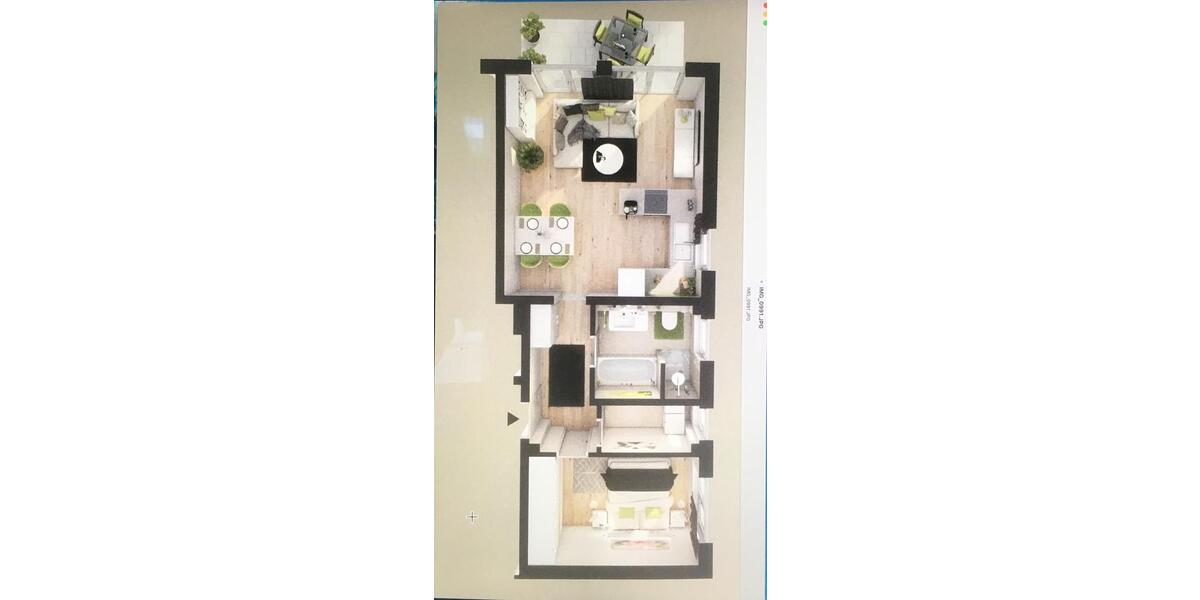 Terrassenwohnung Usingen - 2 Zimmer, 70 m&sup2;, 329.000&euro; | Angebot:24884502