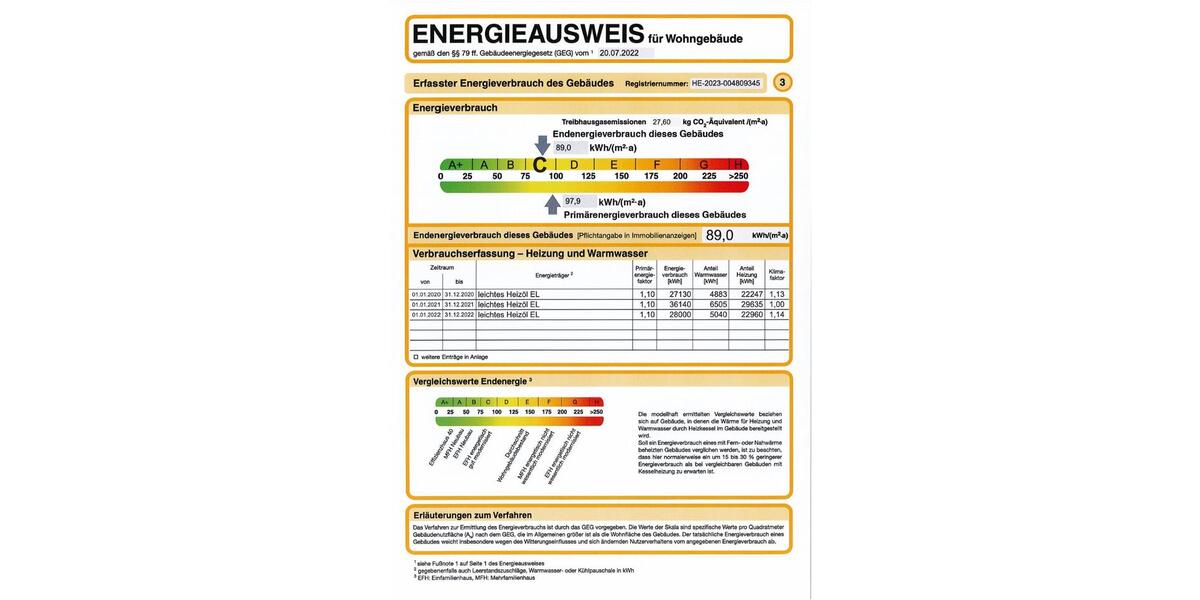 Erdgeschoßwohnung Gladenbach - 3 Zimmer, 89 m&sup2;, 197.650&euro; | Angebot:26012854