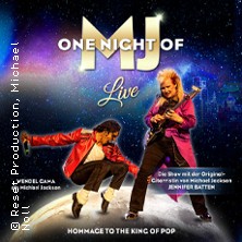 One Night of MJ - The Tribute to The King of Pop! 19.03.2027 Jugendstil Theater Bad Nauheim