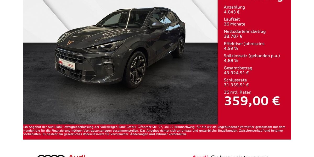 Cupra Terramar 5.000 km 41.830 &euro; Giessen 35394