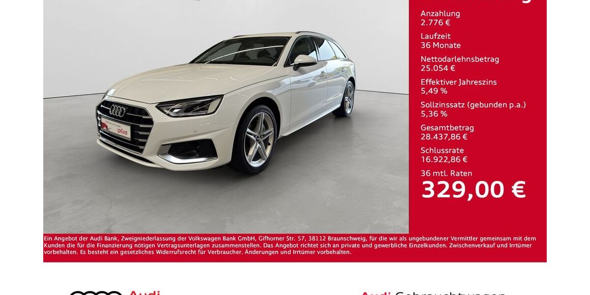 Audi A4 61.450 km 27.330 &euro; Giessen 35394