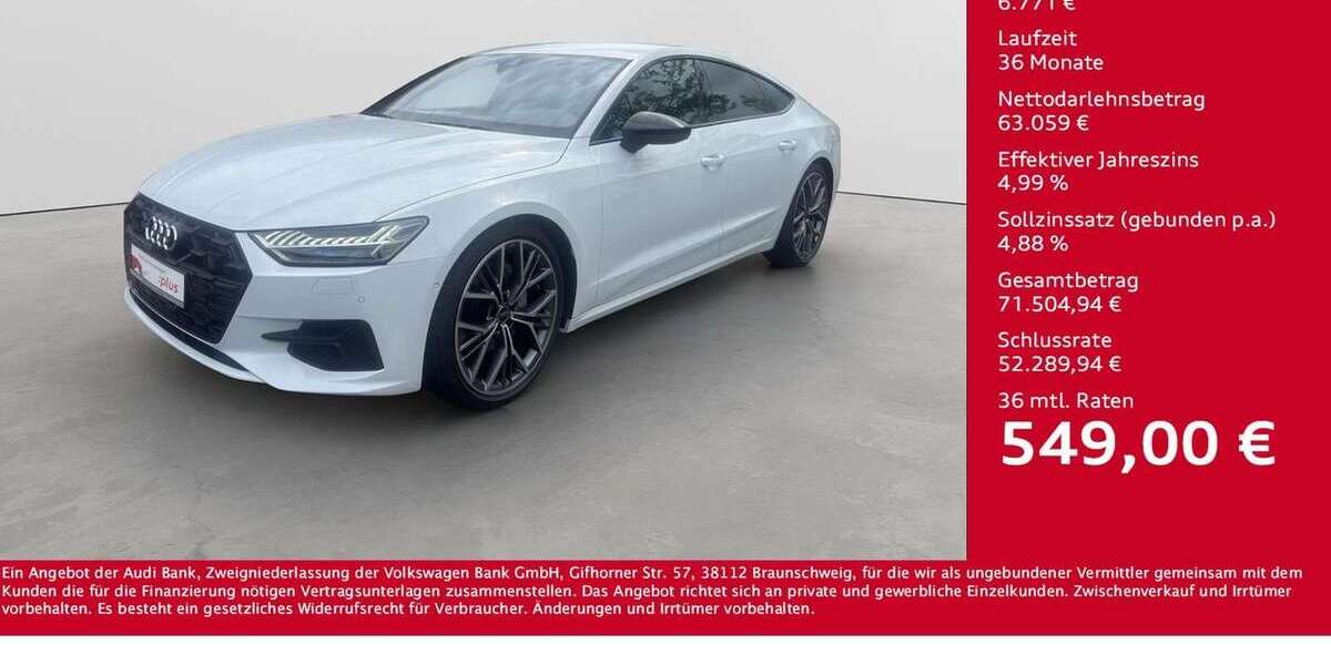 Audi A7 12.223 km 69.830 &euro; Gießen 35394