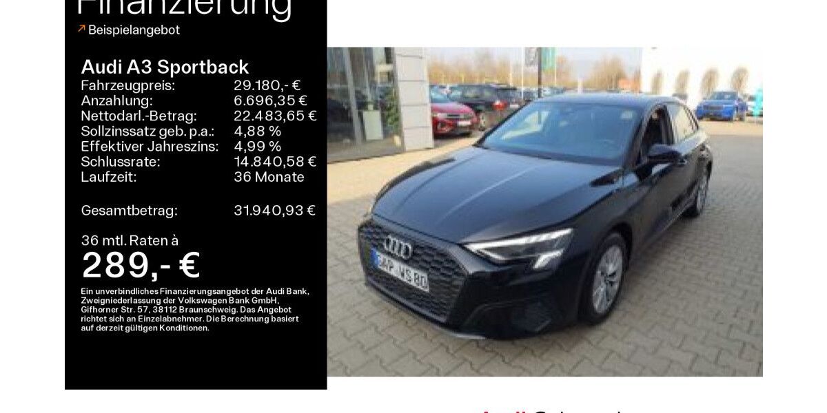 Audi A3 13.595 km 29.180 &euro; Bad Nauheim 61231