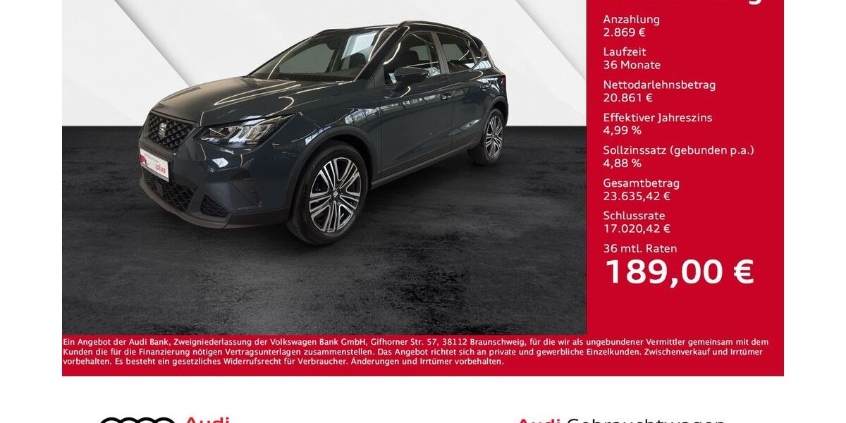 Seat Arona 1.150 km 23.730 &euro; Giessen 35394