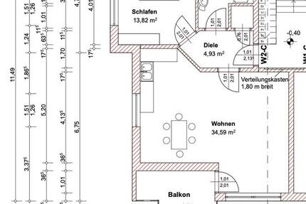 Wohnung Biebertal - 2 Zimmer, 65 m&sup2;, 260.000&euro; | Angebot:26551035