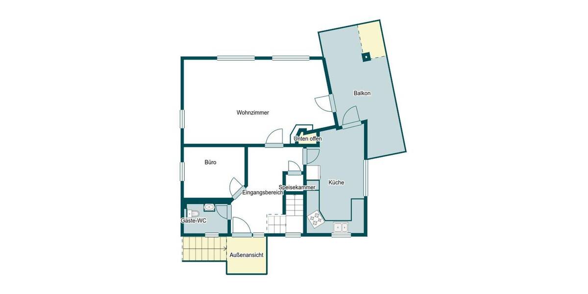 Einfamilienhaus Sinn Fleisbach - 9 Zimmer, 205 m&sup2;, 449.000&euro; | Angebot:26218886