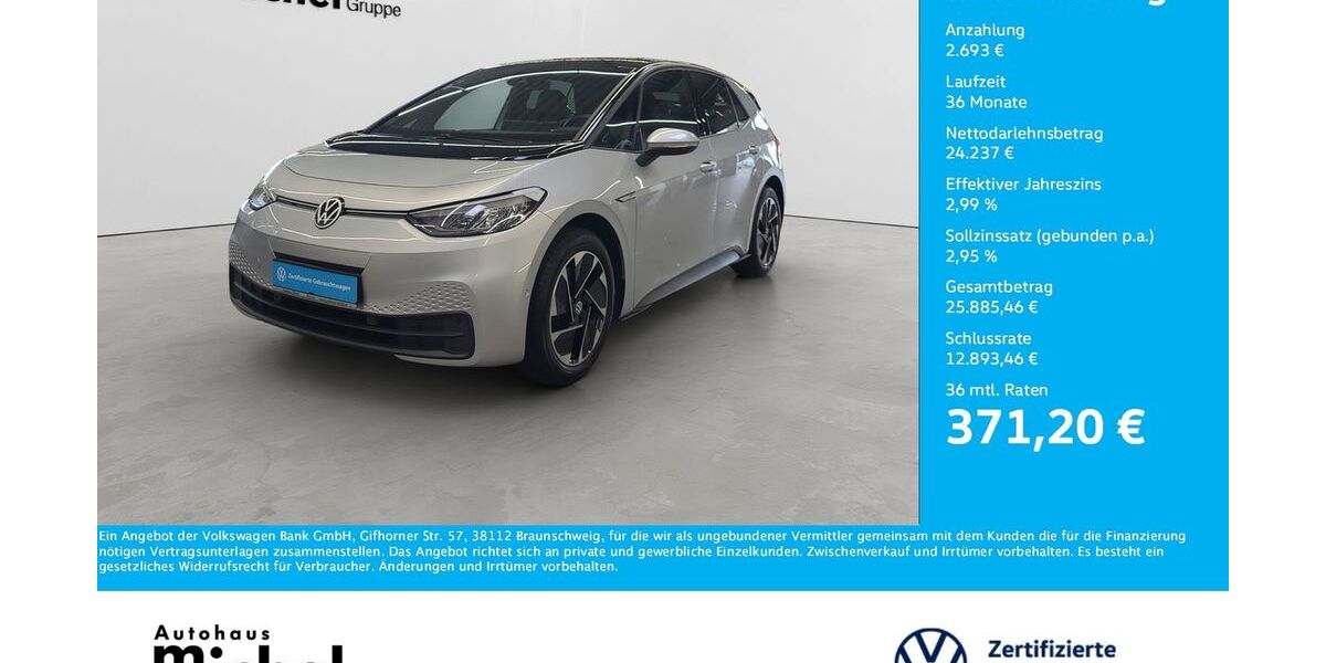 VW ID.3 28.150 km 26.930 &euro; Gießen 35394