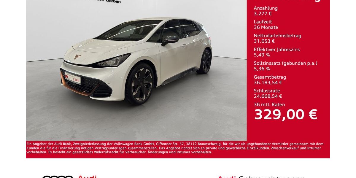 Cupra Born 7.000 km 34.930 &euro; Giessen 35394