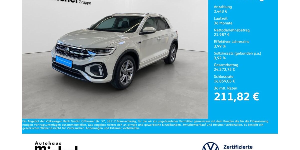 VW T-Roc 23.550 km 23.830 &euro; Gießen 35394