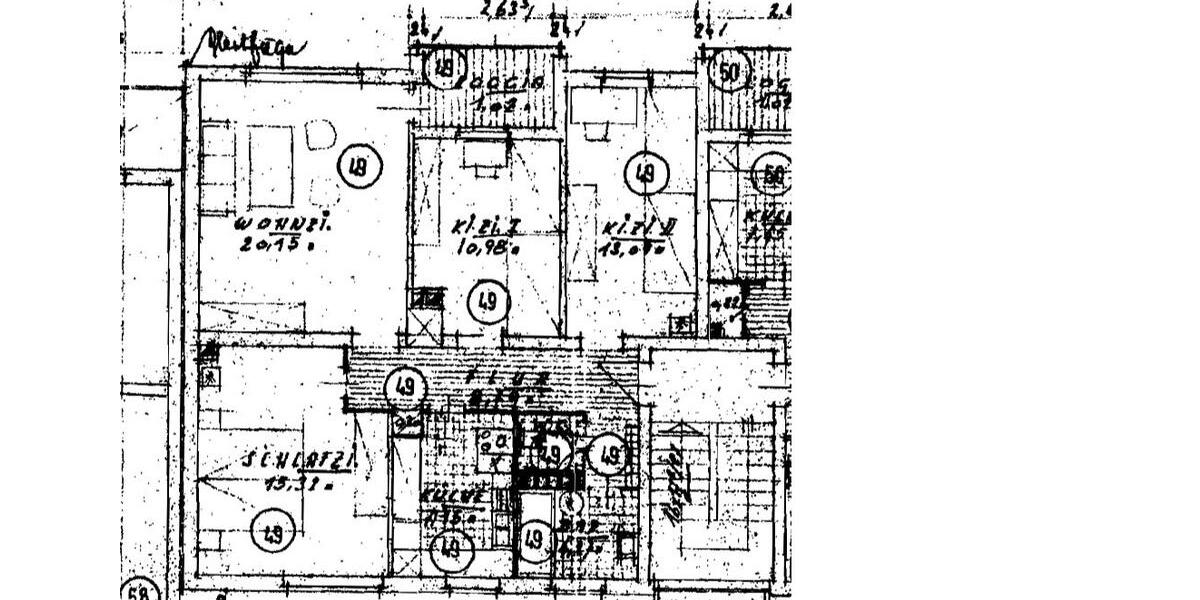 Etagenwohnung Gießen Wieseck - 4 Zimmer, 80 m&sup2;, 235.000&euro; | Angebot:26279437