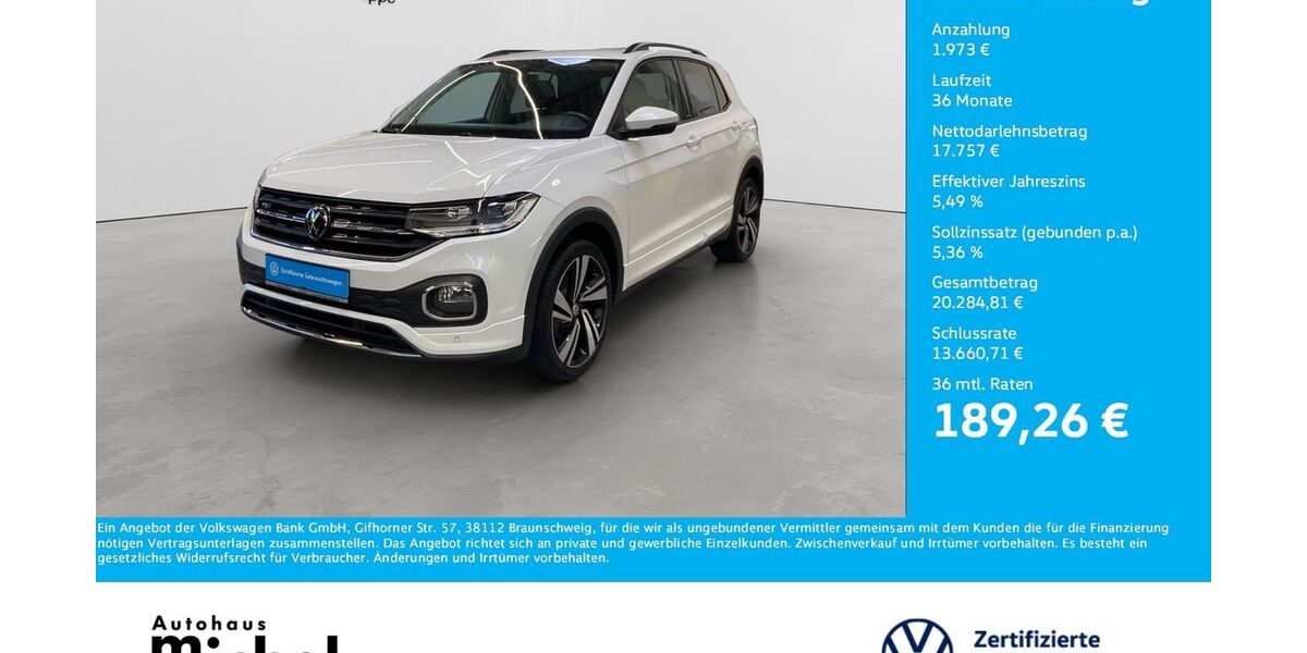 VW T-Cross 51.850 km 19.530 &euro; Gießen 35394